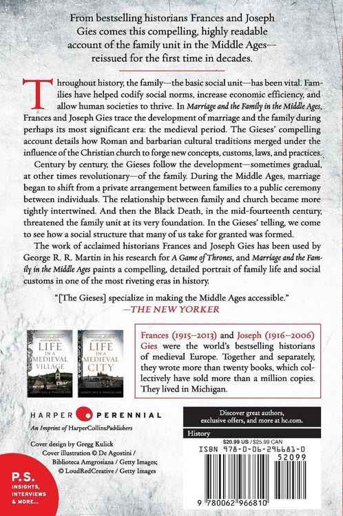 Produktbild: Marriage and the Family in the Middle Ages