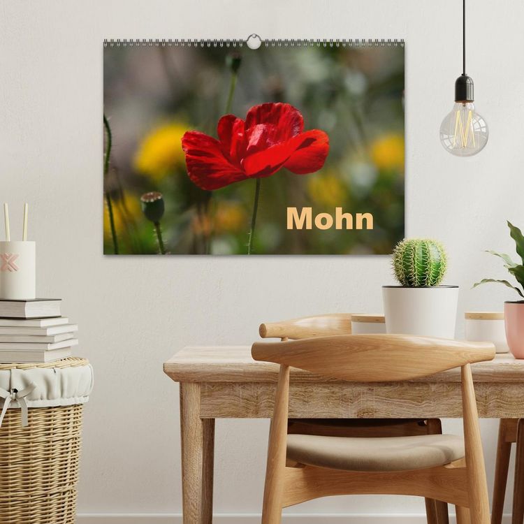 Produktbild: Mohn (Wandkalender 2026 DIN A3 quer), CALVENDO Monatskalender