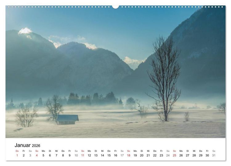 Produktbild: Salzburger Saalachtal - unterwegs im Pinzgau (Wandkalender 2026 DIN A2 quer), CALVENDO Monatskalender