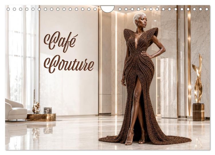 Produktbild: Caf&eacute; Couture (Wandkalender 2027 DIN A4 quer), CALVENDO Monatskalender