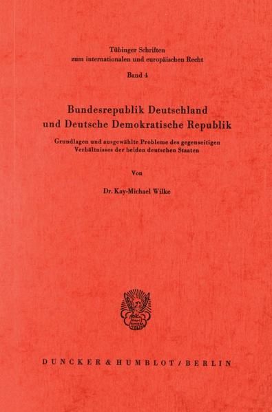 Produktbild: Bundesrepublik Deutschland und Deutsche Demokratische Republik.