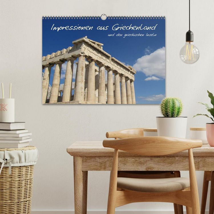 Produktbild: Impressionen aus Griechenland (Wandkalender 2026 DIN A3 quer), CALVENDO Monatskalender
