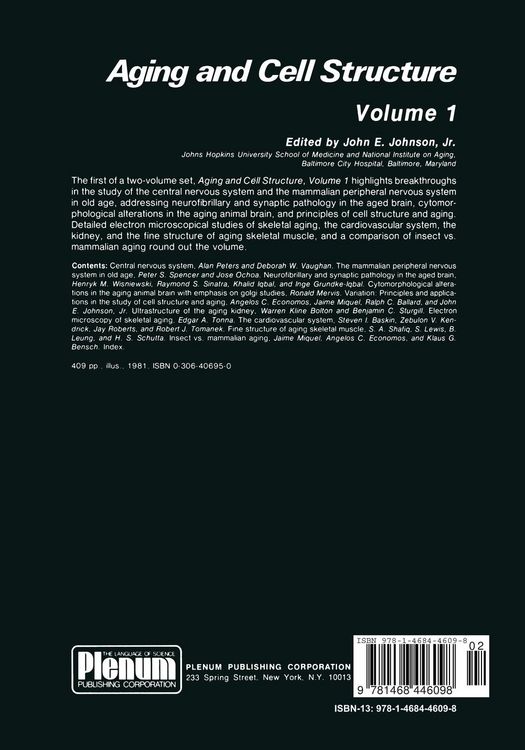 Produktbild: Aging and Cell Structure