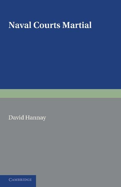 Produktbild: Naval Courts Martial