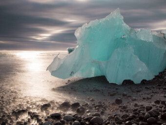 Produktbild: CALVENDO Puzzle Islands Eis rund um den J&ouml;kuls&agrave;rl&ograve;n | 1000 Teile Lege-Gr&ouml;&szlig;e 64x48cm Foto-Puzzle f&uuml;r gl&uuml;ckliche Stunden