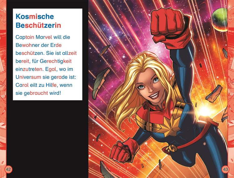 Produktbild: SUPERLESER! MARVEL Captain Marvel - Superstarke Heldin