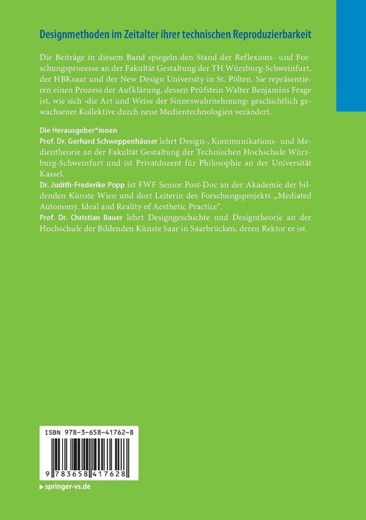 Produktbild: Designmethoden im Zeitalter ihrer technischen Reproduzierbarkeit