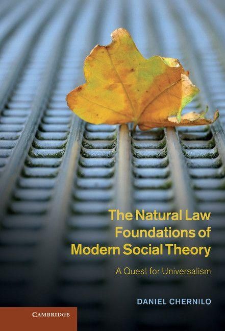 Produktbild: The Natural Law Foundations of Modern Social Theory