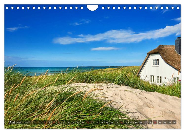 Produktbild: Sch&ouml;ne Ostsee - Impressionen &uuml;bers Jahr (Wandkalender 2026 DIN A4 quer), CALVENDO Monatskalender
