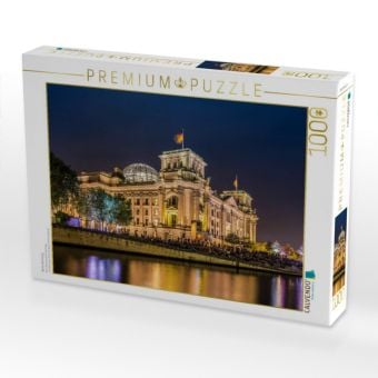 Produktbild: CALVENDO Puzzle Berlin Reichstag | 1000 Teile Lege-Gr&ouml;&szlig;e 64x48cm Foto-Puzzle f&uuml;r gl&uuml;ckliche Stunden