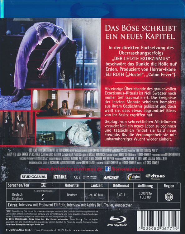 Produktbild: Der letzte Exorzismus - The Next Chapter
