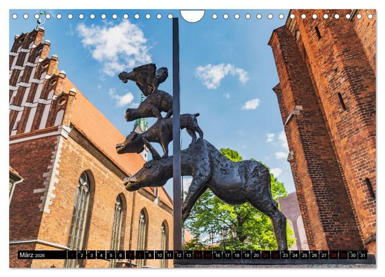 Produktbild: Ein Wochenende in Riga (Wandkalender 2026 DIN A4 quer), CALVENDO Monatskalender