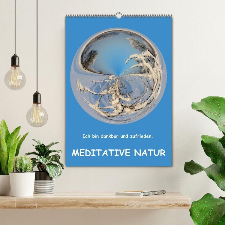 Produktbild: Meditative Natur (Wandkalender 2026 DIN A2 hoch), CALVENDO Monatskalender