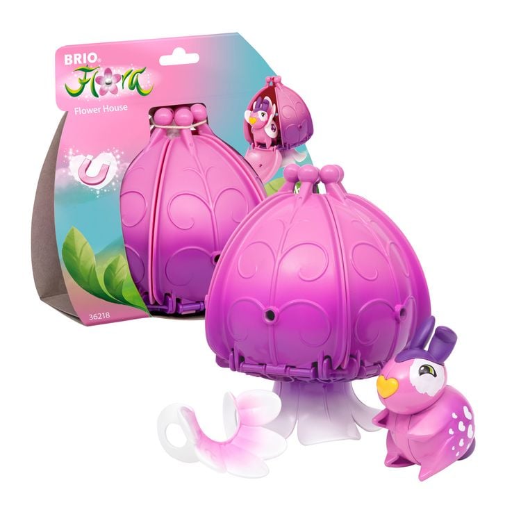 Produktbild: BRIO Flora - 36218 Heathers Blumenhaus | Spielset f&uuml;r endlosen fantasievollen Spielspa&szlig; f&uuml;r M&auml;dchen und Jungen ab 3 Jahren - wundersch&ouml;nes Geschenk