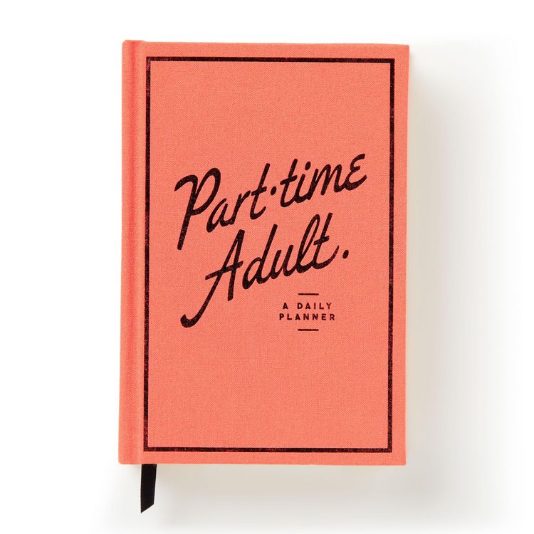 Produktbild: Part-Time Adult Undated Daily Planner