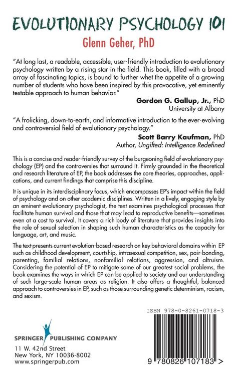 Produktbild: Evolutionary Psychology 101