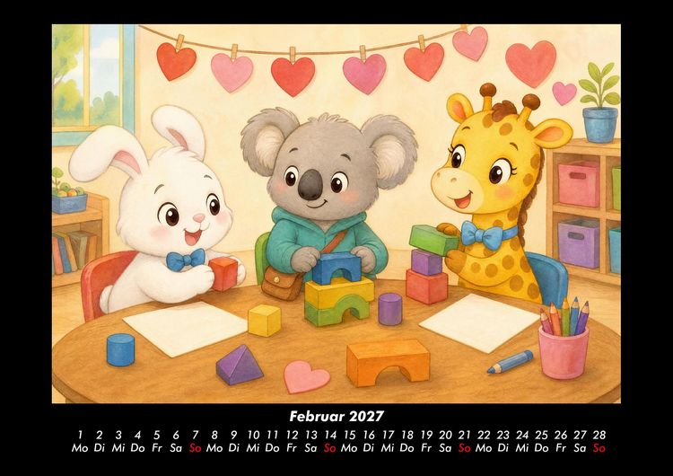 Produktbild: Mein erster Schultag - Ein mutiges Jahr 2027 Fotokalender DIN A3