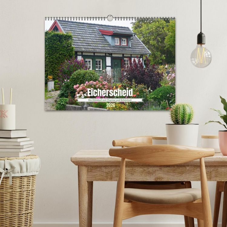 Produktbild: Eicherscheid - Ein Eifeldorf mit Charme und Sch&ouml;nheit (Wandkalender 2026 DIN A3 quer), CALVENDO Monatskalender