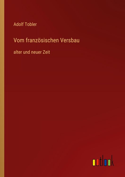 Produktbild: Vom franz&ouml;sischen Versbau