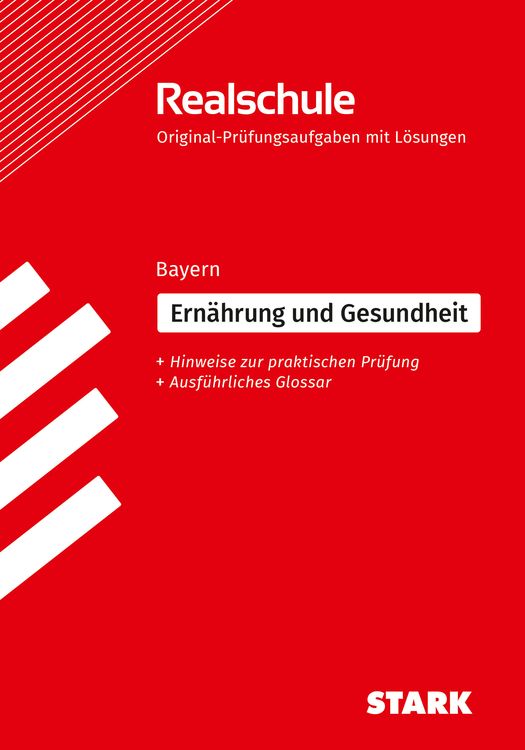 Produktbild: STARK Ern&auml;hrung und Gesundheit - Realschulabschluss Bayern - Pr&uuml;fungsvorbereitung