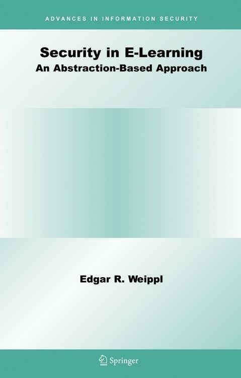 Produktbild: Security in E-Learning