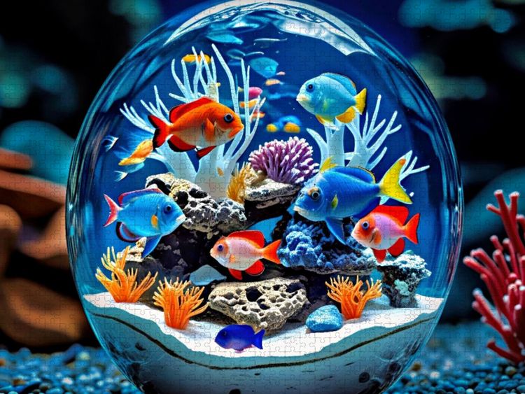 Produktbild: CALVENDO Puzzle Stille Wasser sind voller Leben. | 2000 Teile Lege-Gr&ouml;&szlig;e 90x67cm Foto-Puzzle f&uuml;r gl&uuml;ckliche Stunden