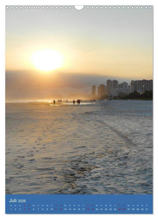 Produktbild: Erlebe mit mir Rio de Janeiro (Wandkalender 2026 DIN A3 hoch), CALVENDO Monatskalender