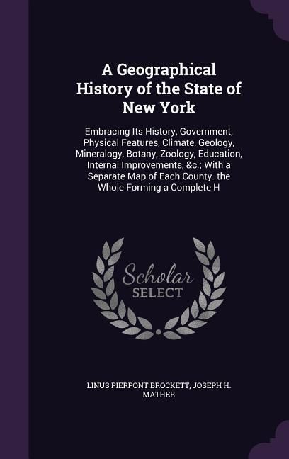 Produktbild: A Geographical History of the State of New York