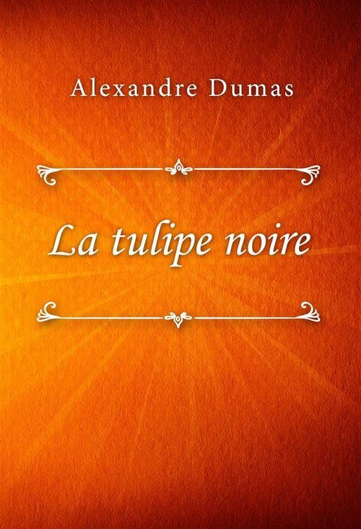 Produktbild: La tulipe noire