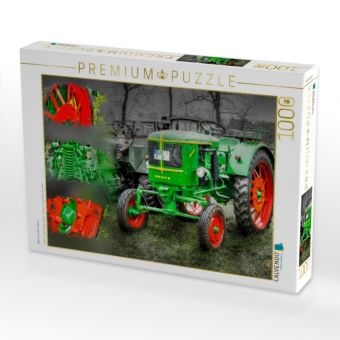 Produktbild: CALVENDO Puzzle Oldtimer Traktor Deutz | 1000 Teile Lege-Gr&ouml;&szlig;e 64x48cm Foto-Puzzle f&uuml;r gl&uuml;ckliche Stunden