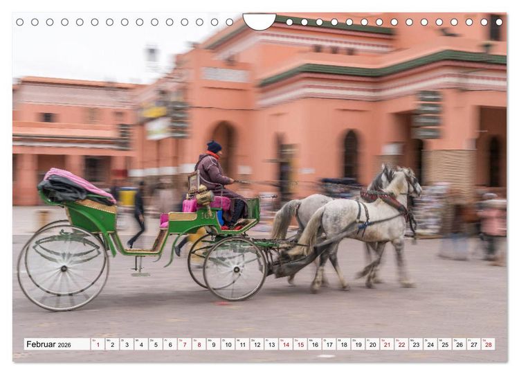 Produktbild: Marokko - Marrakesch (Wandkalender 2026 DIN A4 quer), CALVENDO Monatskalender