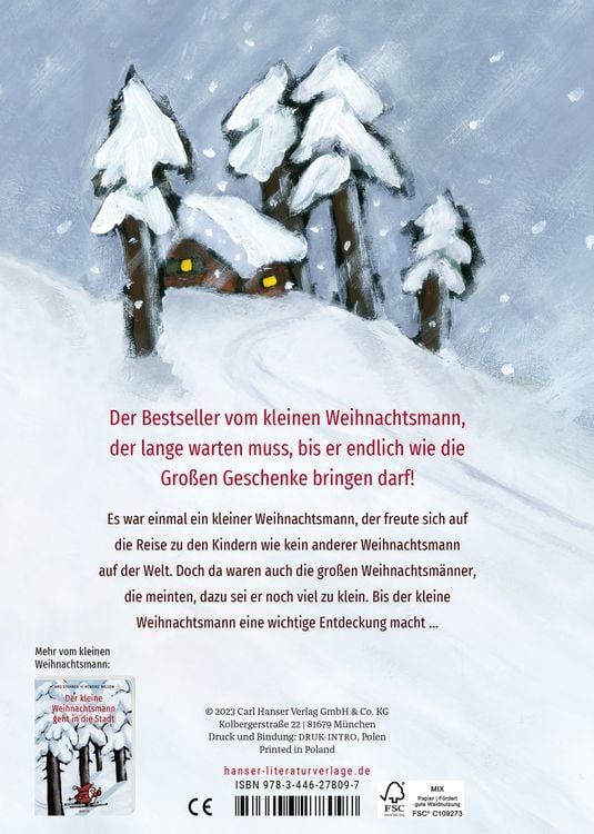 Produktbild: Der kleine Weihnachtsmann (Pappbilderbuch)
