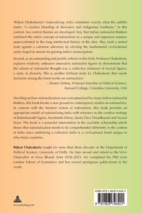Produktbild: Nationalizing India