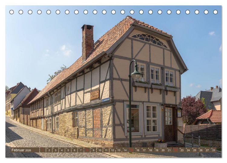 Produktbild: Ein Sommertag in Gernrode (Tischkalender 2026 DIN A5 quer), CALVENDO Monatskalender