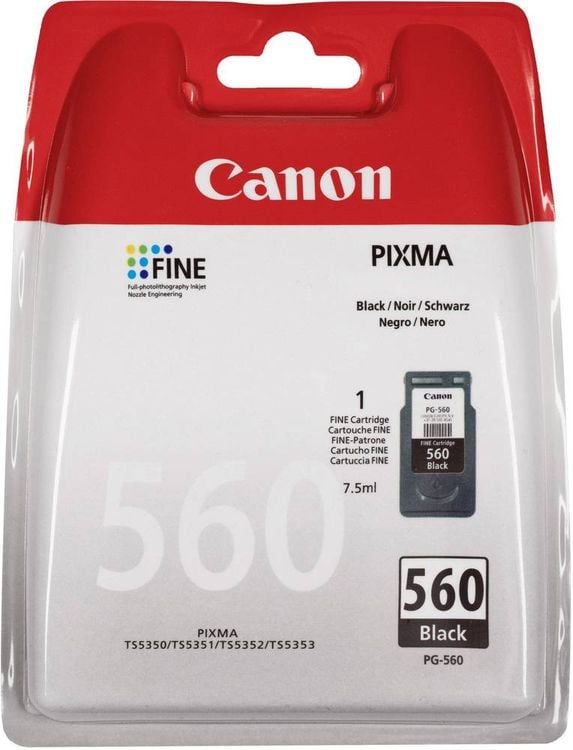 Produktbild: Canon Druckerpatrone PG-560 Original Schwarz 3713C001