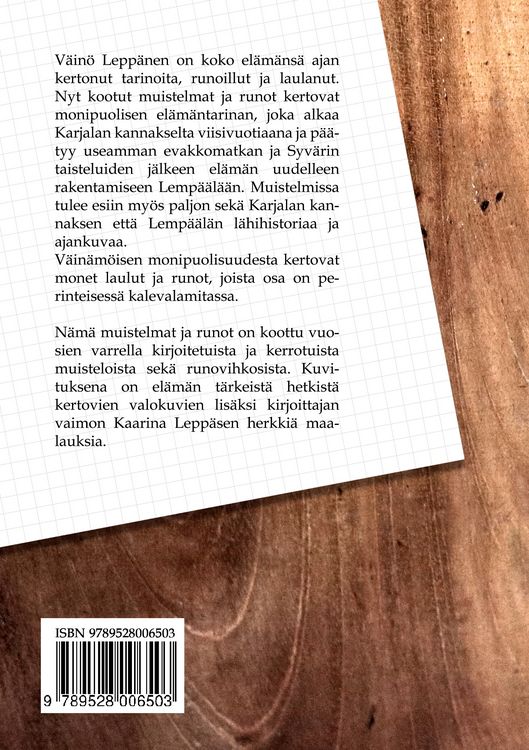 Produktbild: Muistelmat ja runot