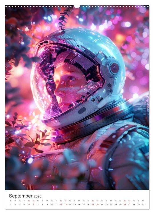 Produktbild: Explorer - Die Entdeckung des Alls (Wandkalender 2026 DIN A2 hoch), CALVENDO Monatskalender