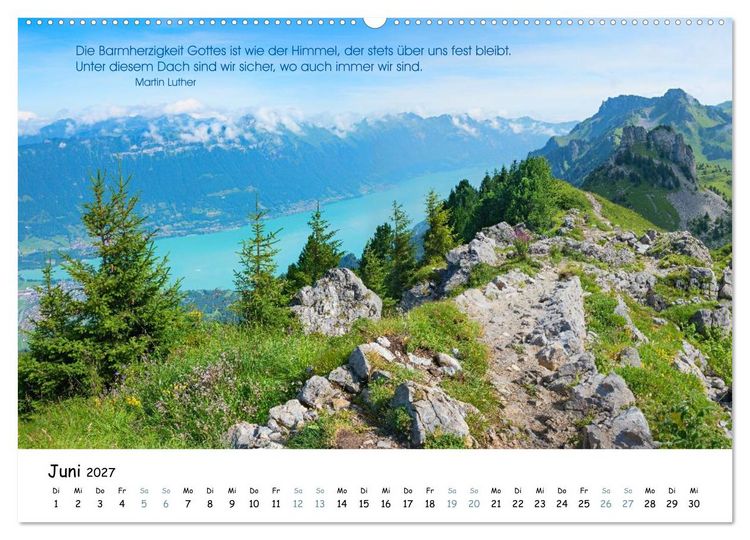 Produktbild: Christliche Bildpoesie 2027 (Wandkalender 2027 DIN A2 quer), CALVENDO Monatskalender