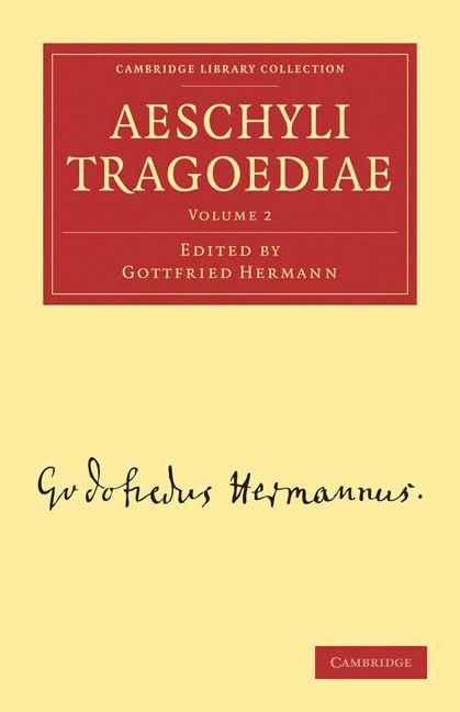 Produktbild: Aeschyli Tragoediae - Volume 2