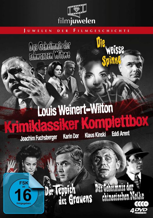 Produktbild: Louis Weinert-Wilton Krimi-Klassiker - Filmjuwelen Komplettbox  [4 DVDs]