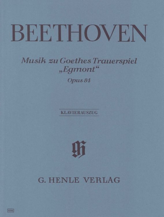 Produktbild: Ludwig van Beethoven - Musik zu J.W. v. Goethes Trauerspiel "Egmont" op. 84