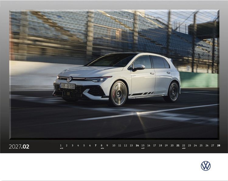 Produktbild: VW Golf GTI Calendar 2027