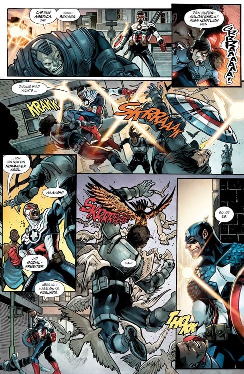 Produktbild: Sam Wilson: Captain America - Hoch hinaus