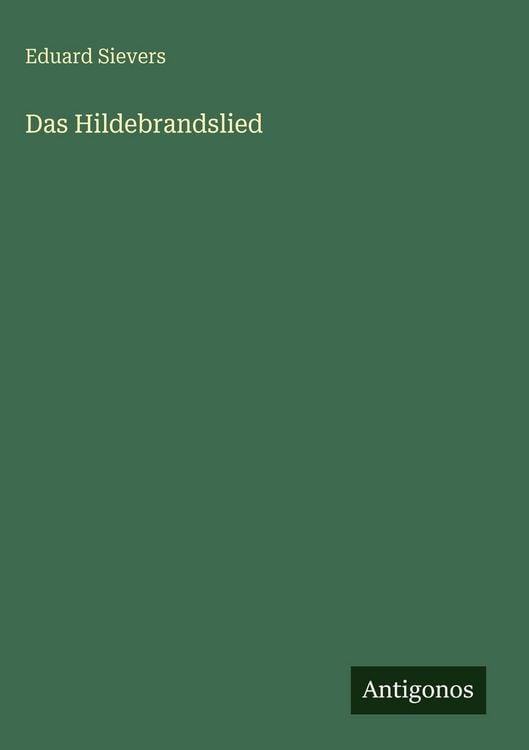 Produktbild: Das Hildebrandslied