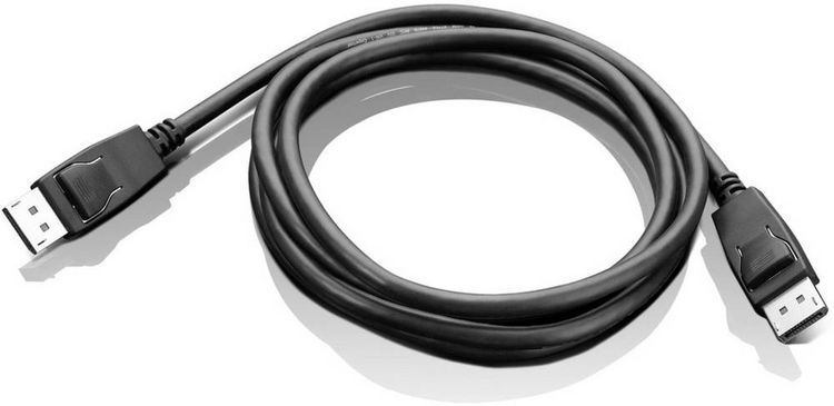 Produktbild: Lenovo DisplayPort Anschlusskabel DisplayPort Stecker, DisplayPort Stecker 1.80 m 0A36537 DisplayPort-Kabel