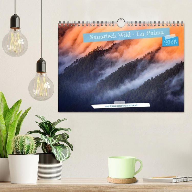 Produktbild: Kanarisch Wild - La Palma (Wandkalender 2026 DIN A4 quer), CALVENDO Monatskalender