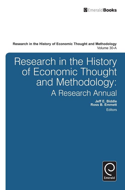 Produktbild: Research in the History of Economic Thought and Methodology