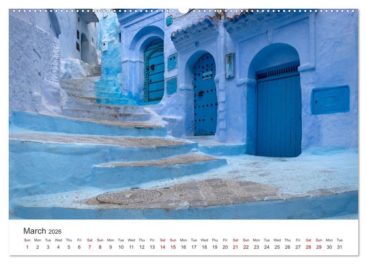 Produktbild: A quick trip to Morocco (High Quality Premium Wall Calendar 2026 DIN A2 landscape),CALVENDO 12 Month Wall Calendar