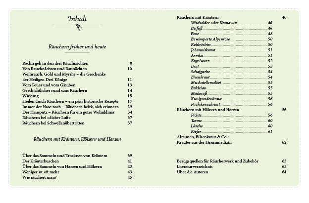 Produktbild: Das kleine Buch: R&auml;uchern mit Kr&auml;utern und Harzen