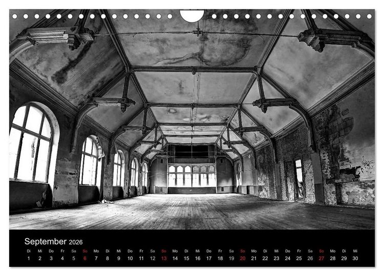 Produktbild: lost beauty (Wandkalender 2026 DIN A4 quer), CALVENDO Monatskalender